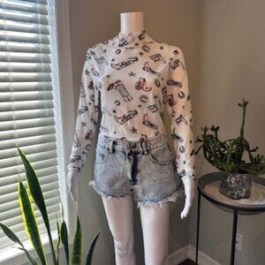 Cowgirl Western Bodysuit